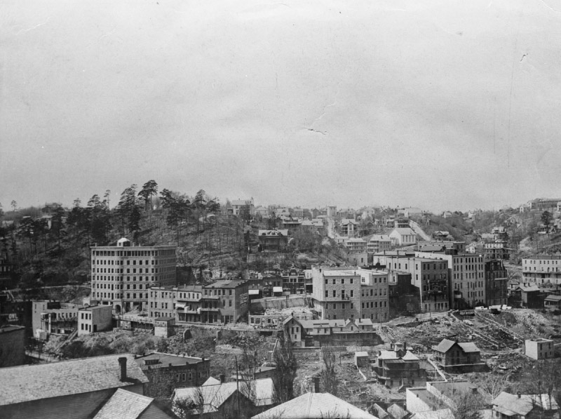 Historic View of Downtown Eureka Springs