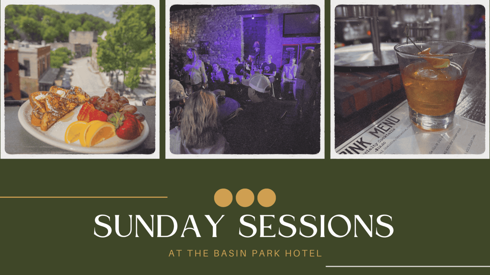 Sunday Specials at the Basin Park Hotel