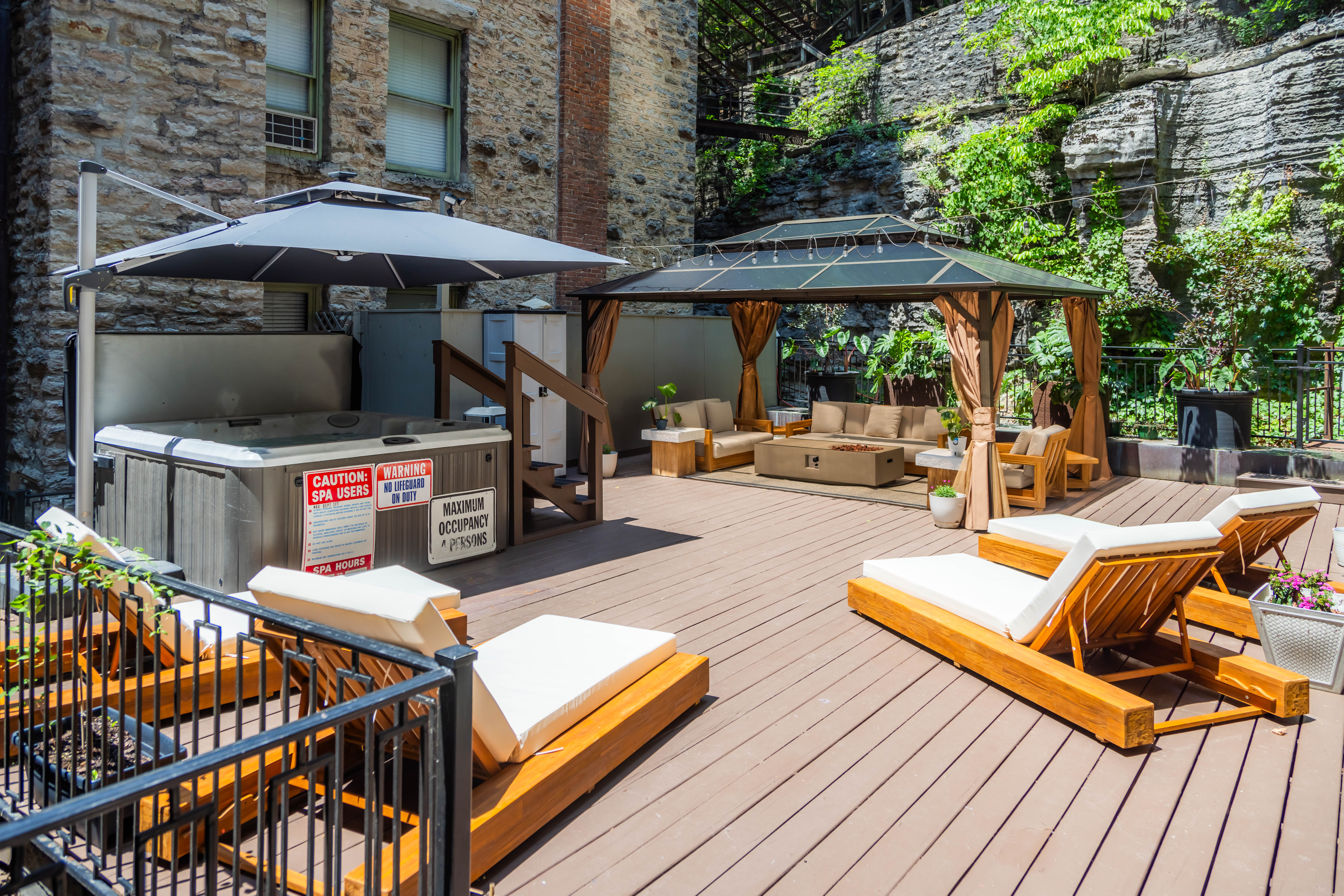 spa deck
