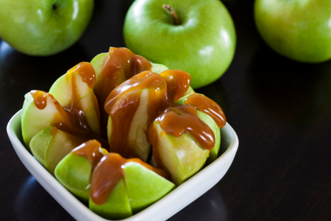 caramel apples