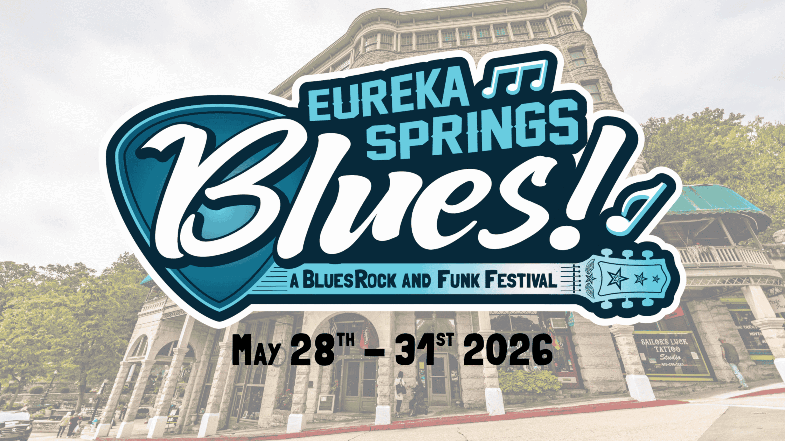 eureka springs. blues festival headquarters